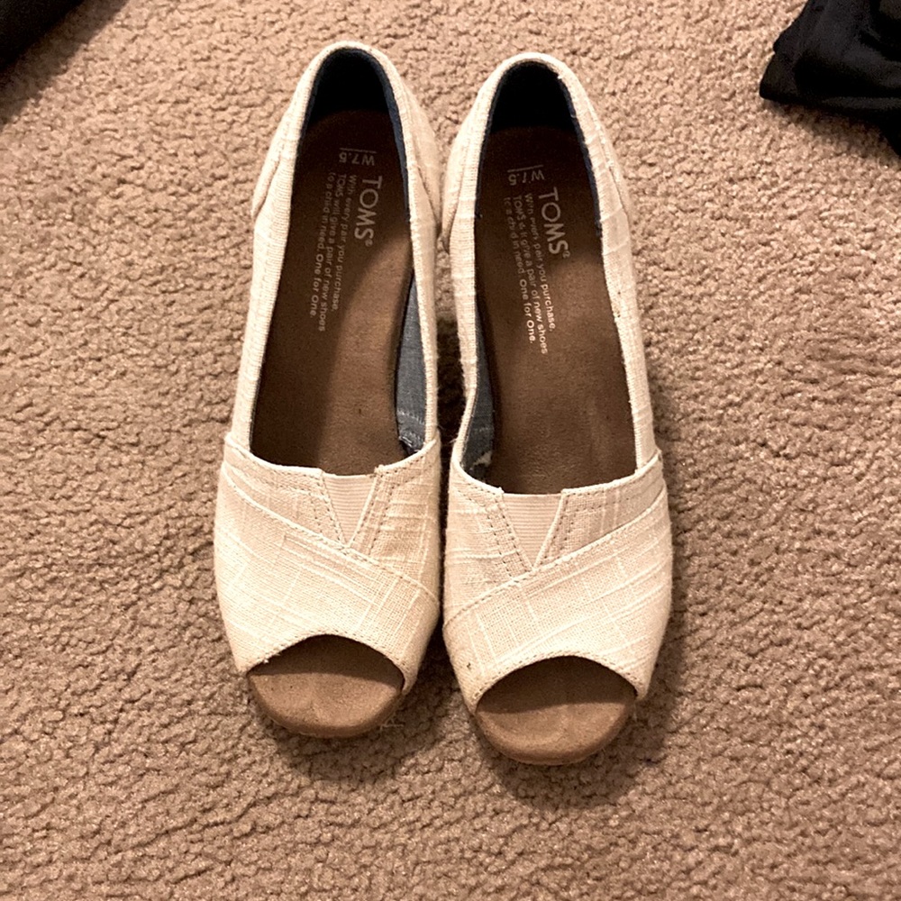 Toms Wedges 7.5